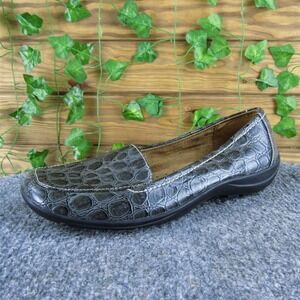 Natural Soul Women's Fanna Flat Gray‎ Synthetic Sz 6.5 Medium Gently Used 2025